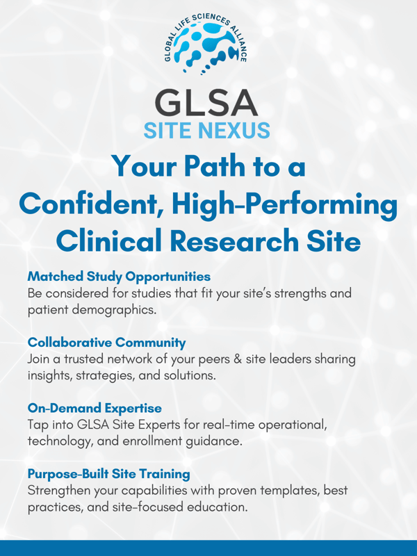 GLSA Clinical Research Site Community